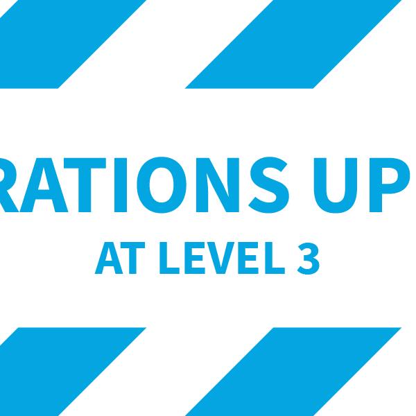 image of Level 3 Operations Update